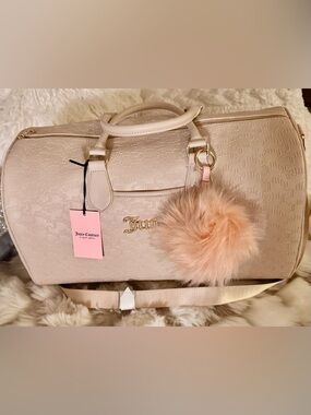 🩷New Juicy Couture Duffle Weekender carryon bag